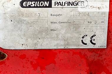 Кран-манипулятор Palfinger Epsilon 2004 в Житомире