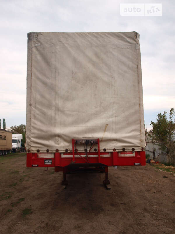 Тентованный борт (штора) - полуприцеп Panav NV 35 2000 в Одессе