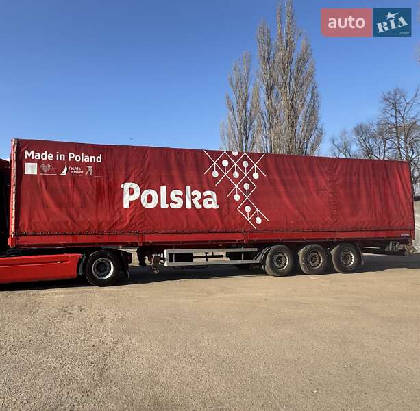 Бортовой полуприцеп Panav NV 35 2004 в 