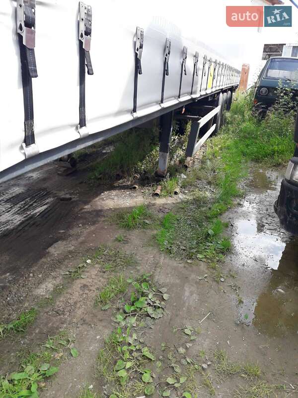 Тентований борт (штора) - напівпричіп Panav SAF 2008 в Надвірній