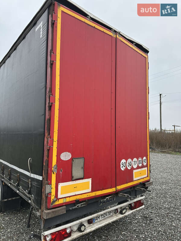 Тентованный борт (штора) - прицеп Panav TV 2008 в Броварах