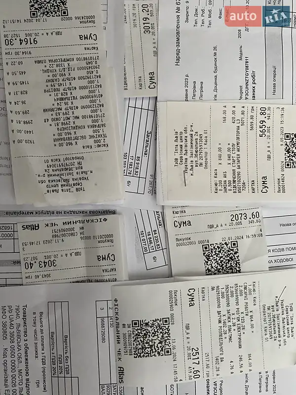 Позашляховик / Кросовер Peugeot 2008 2016 в Львові документ