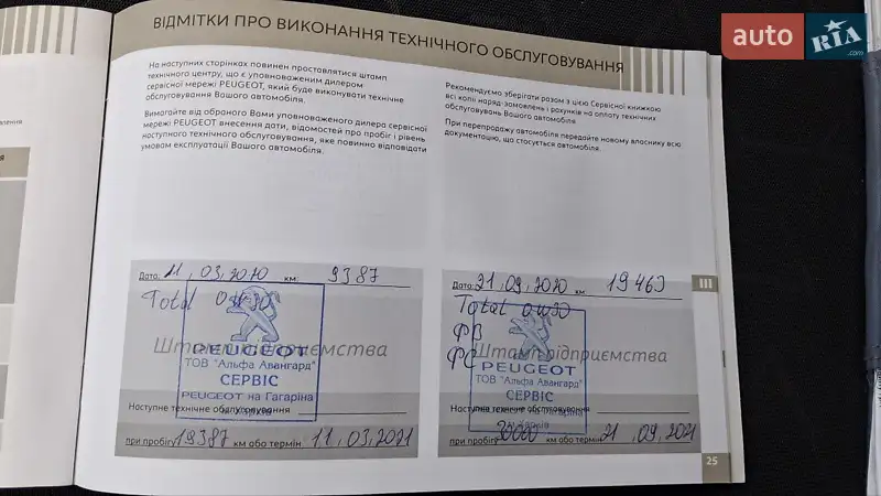Позашляховик / Кросовер Peugeot 2008 2019 в Хмельницькому документ