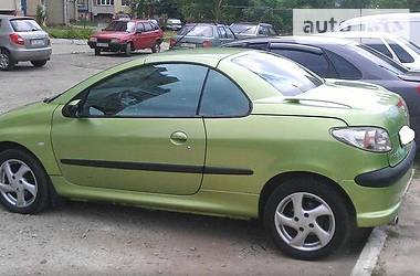 Кабриолет Peugeot 206 2002 в Львове