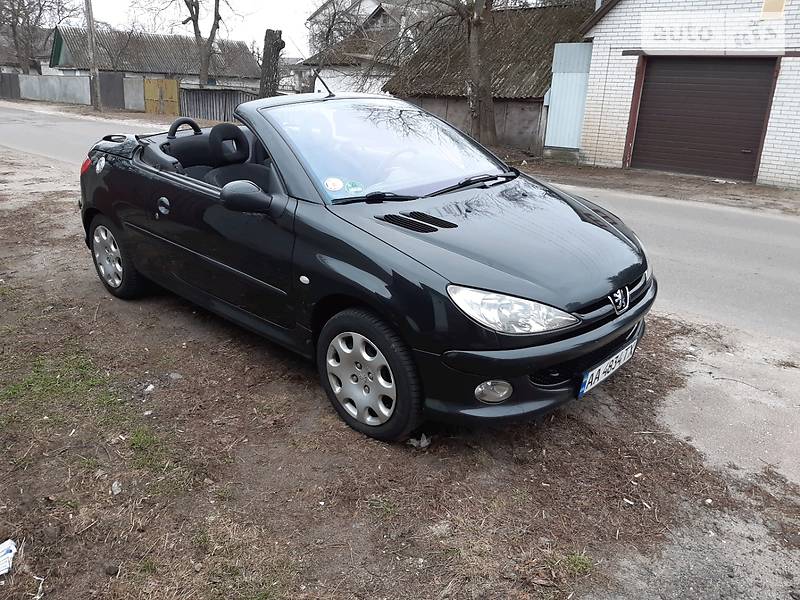 Кабриолет Peugeot 206 2004 в Борисполе