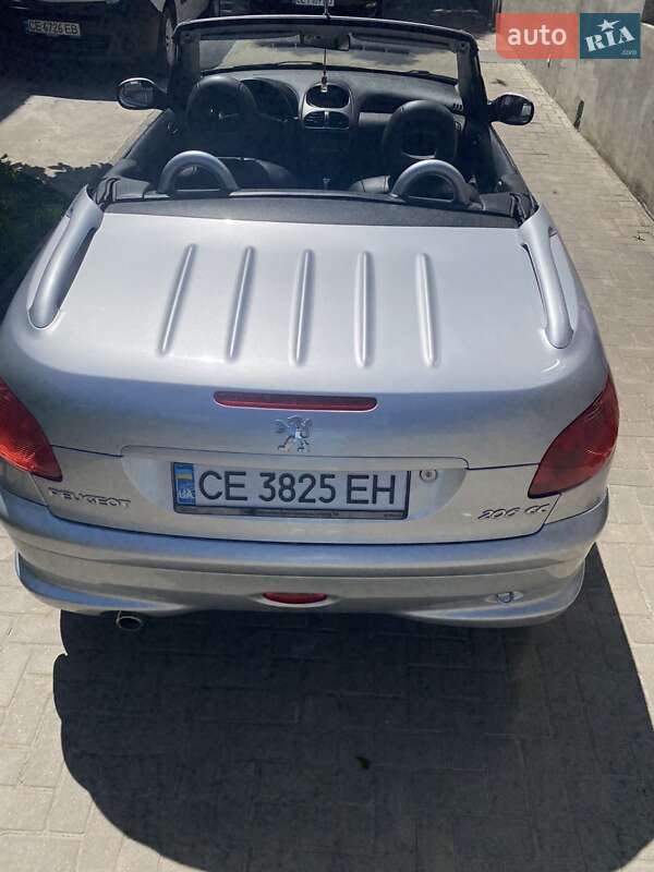 Кабріолет Peugeot 206 2006 в Чернівцях
