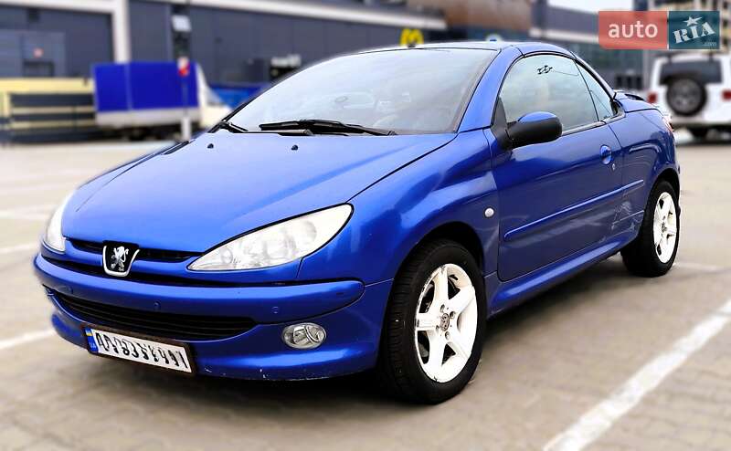 Кабриолет Peugeot 206 2004 в Киеве