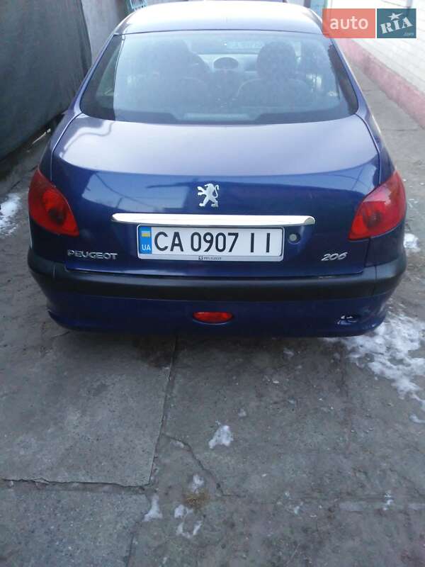 Седан Peugeot 206 2007 в Черкасах фото 7 Седан Peugeot 206 2007 в Черкасах