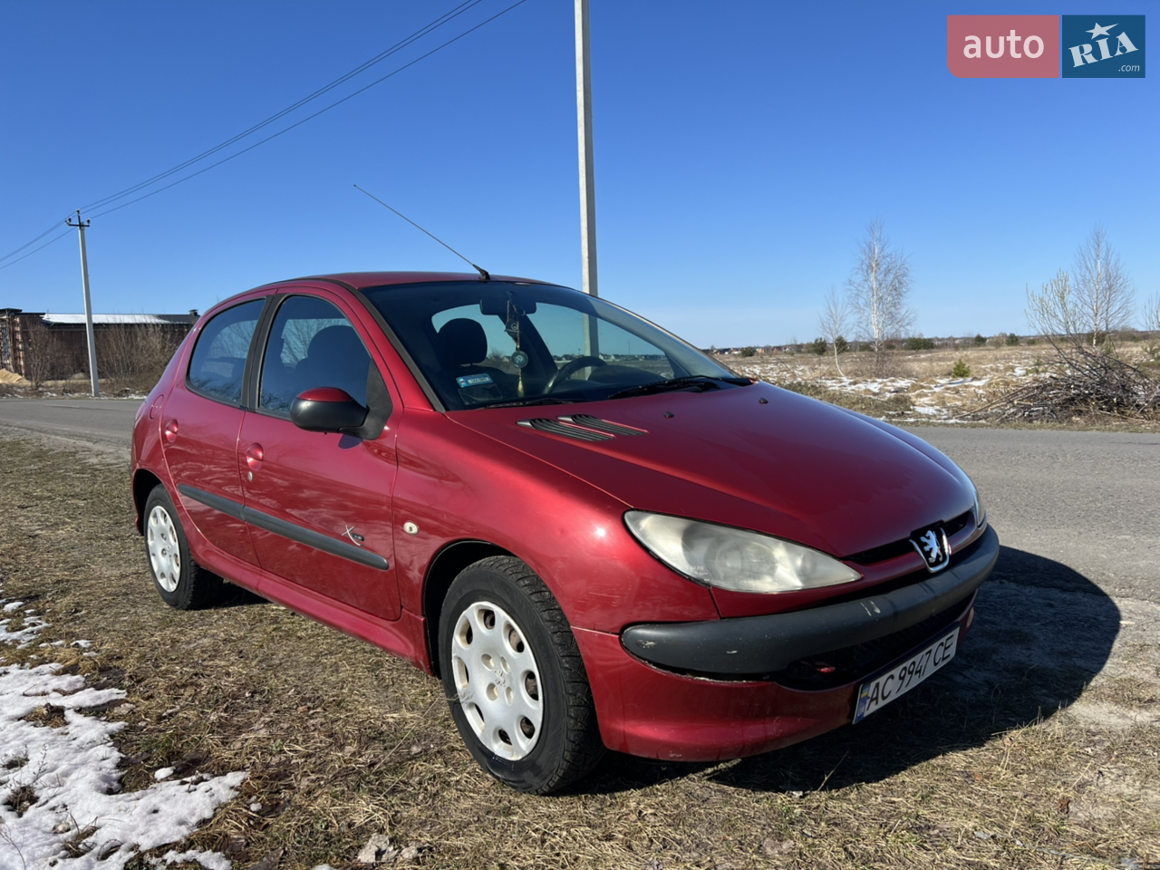 Продам Peugeot 206 1.4 D в хорошому стані, робити нічого не потрібно, перший власник в Україні 