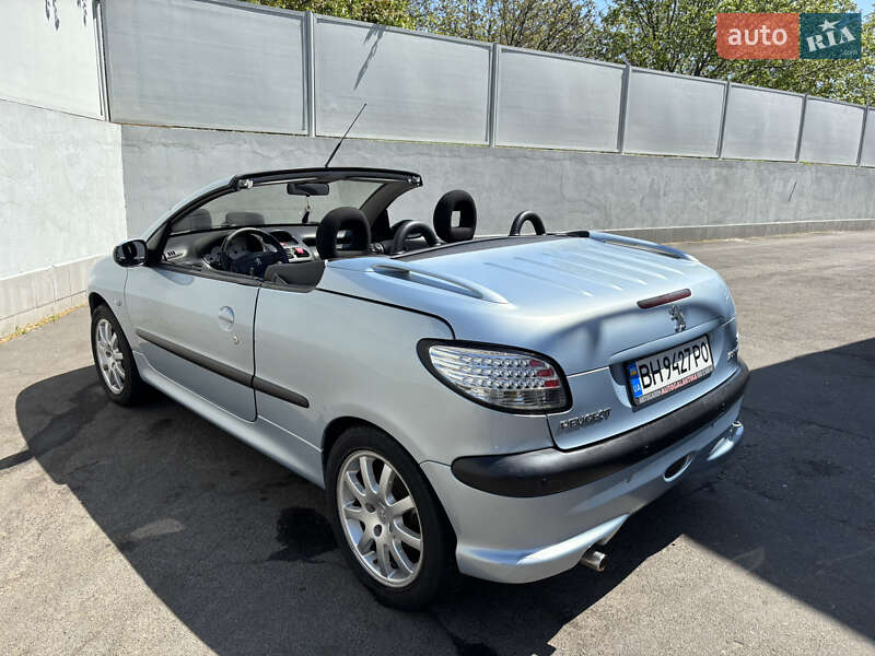 Кабріолет Peugeot 206 2002 в 