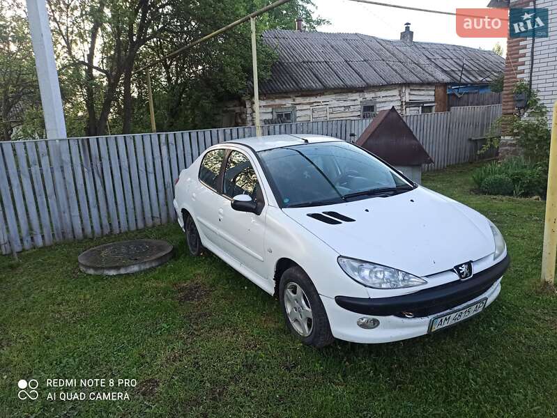 Седан Peugeot 206 2006 в Житомирі