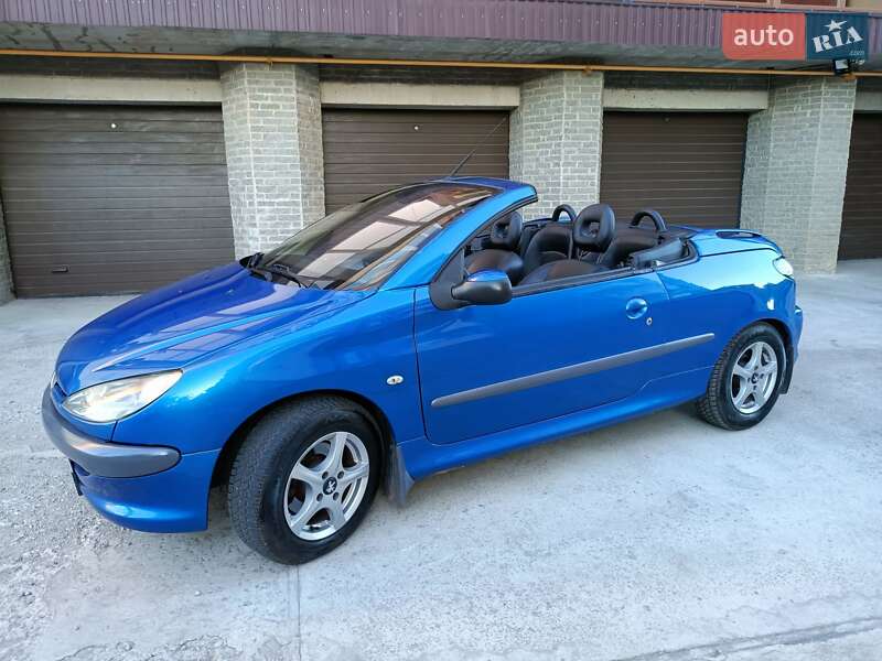 Кабріолет Peugeot 206 2002 в Охтирці