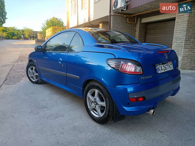 Кабріолет Peugeot 206 2002 в Охтирці