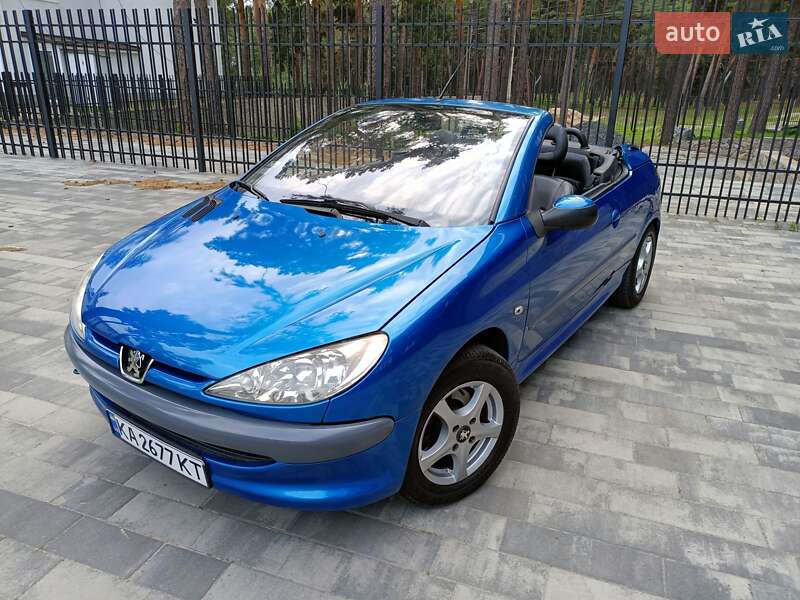 Кабриолет Peugeot 206 2002 в Ахтырке