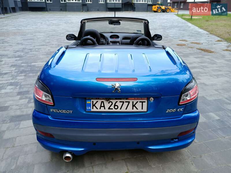 Кабриолет Peugeot 206 2002 в Ахтырке