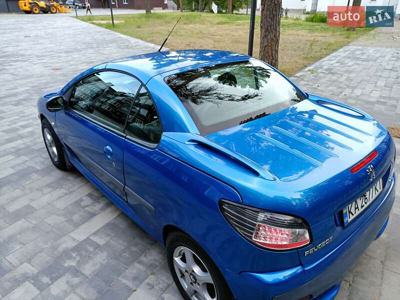 Кабриолет Peugeot 206 2002 в Ахтырке