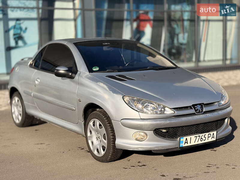 Кабриолет Peugeot 206 2003 в Киеве фото Кабриолет Peugeot 206 2003 в Киеве