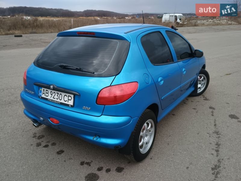 Хэтчбек Peugeot 206 1999 в Виннице фото 11 Хэтчбек Peugeot 206 1999 в Виннице