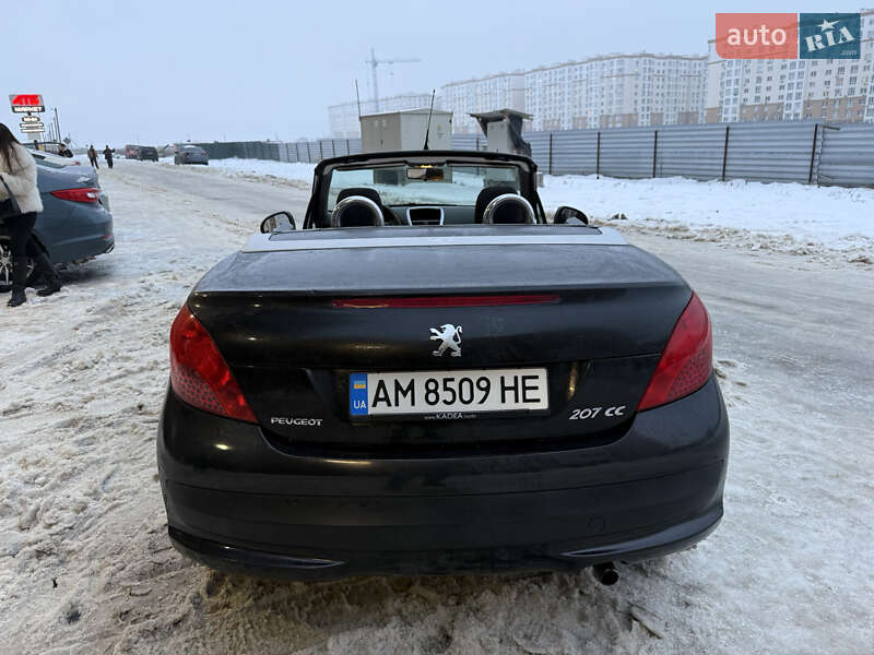 Кабриолет Peugeot 207 2007 в Киеве