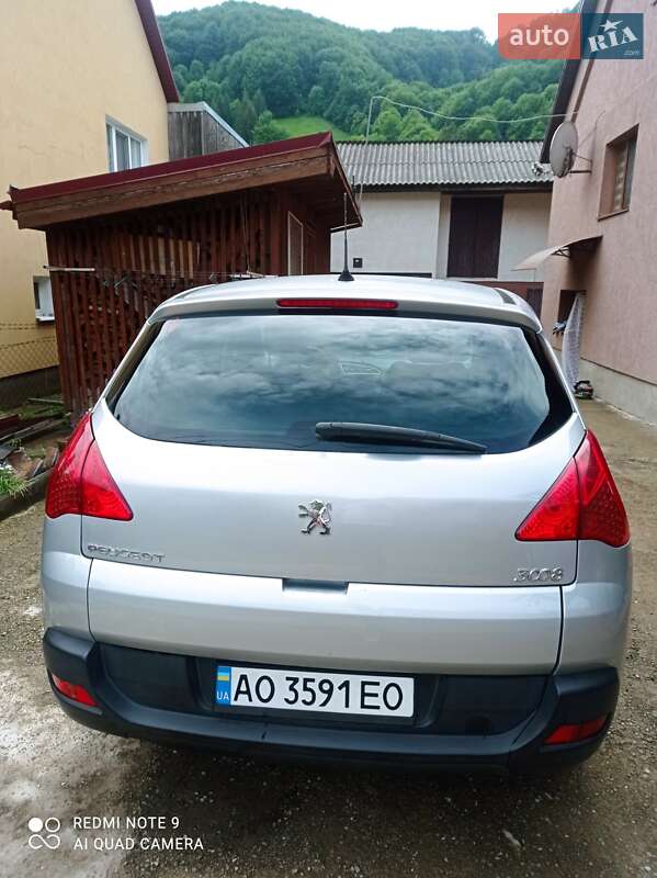 Внедорожник / Кроссовер Peugeot 3008 2009 в Тячеве