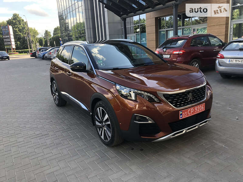 Внедорожник / Кроссовер Peugeot 3008 2018 в Луцке