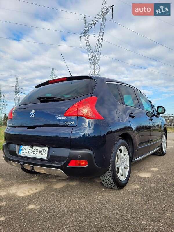 Внедорожник / Кроссовер Peugeot 3008 2010 в Львове