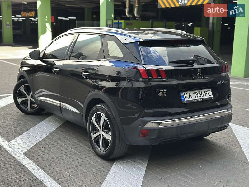 Внедорожник / Кроссовер Peugeot 3008 2017 в Киеве