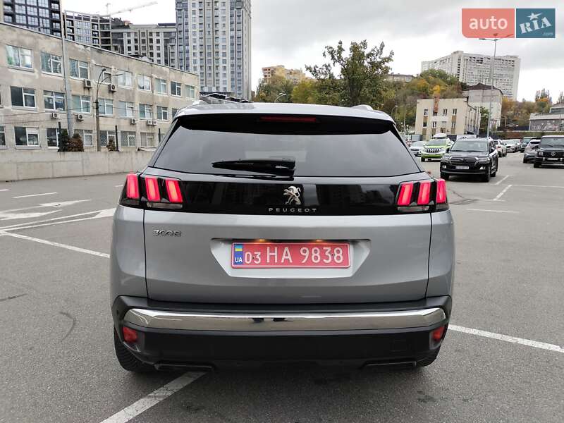 Внедорожник / Кроссовер Peugeot 3008 2020 в Киеве