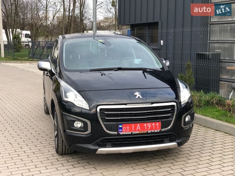 Внедорожник / Кроссовер Peugeot 3008 2015 в Львове