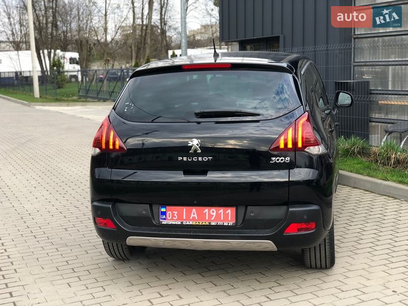 Внедорожник / Кроссовер Peugeot 3008 2015 в Львове