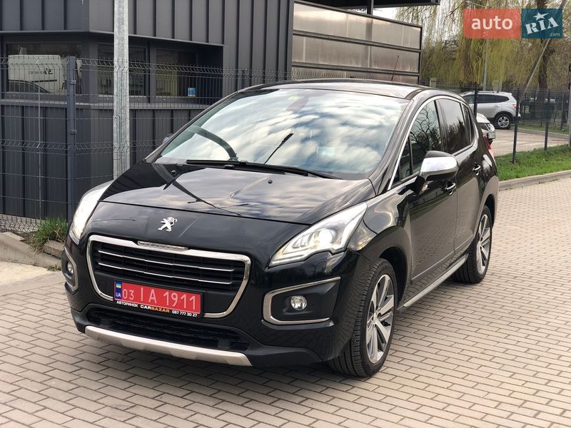 Внедорожник / Кроссовер Peugeot 3008 2015 в Львове