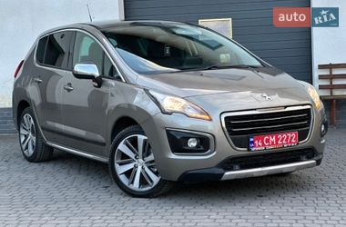 Внедорожник / Кроссовер Peugeot 3008 2016 в Львове