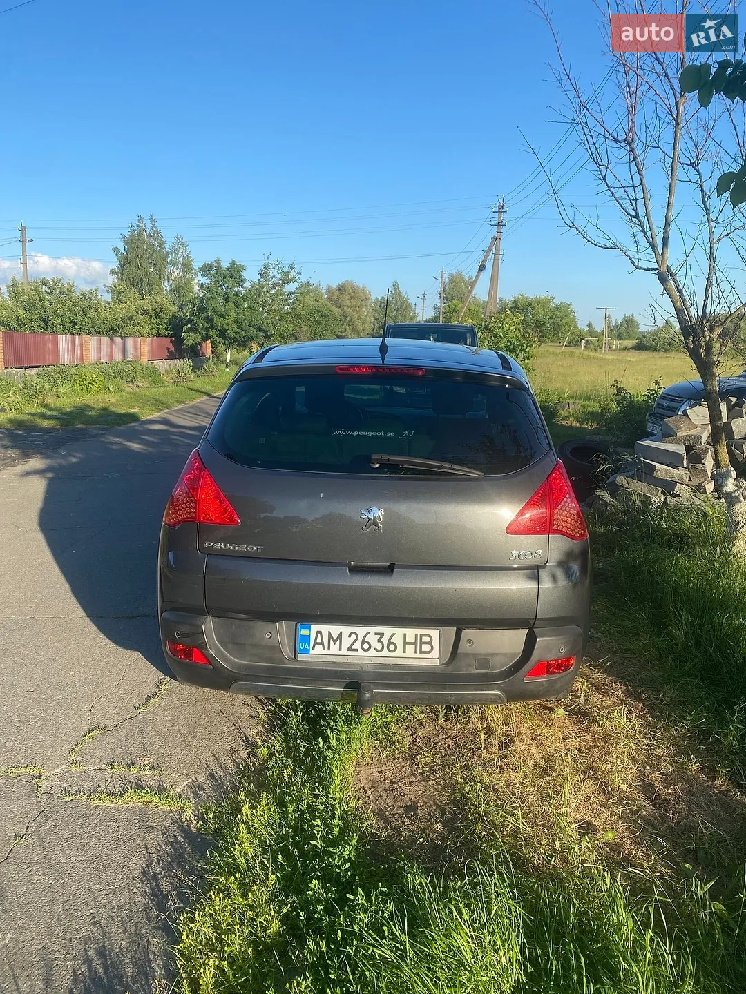 Peugeot 3008 2011 VIN VF30U9HR8AS286318 фото оголошення 2 з 13
