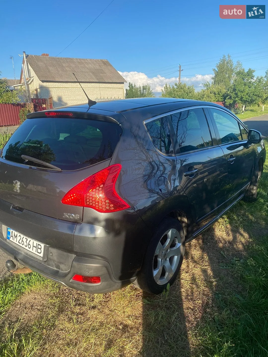 Peugeot 3008 2011 VIN VF30U9HR8AS286318 фото оголошення 5 з 13