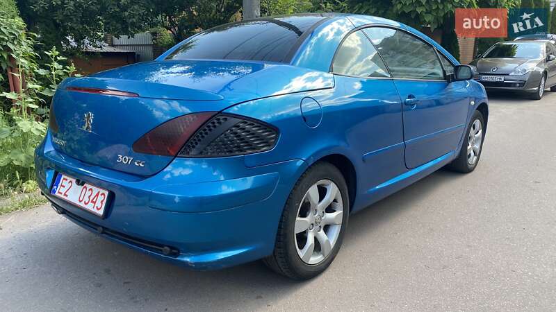 Кабриолет Peugeot 307 2005 в Житомире