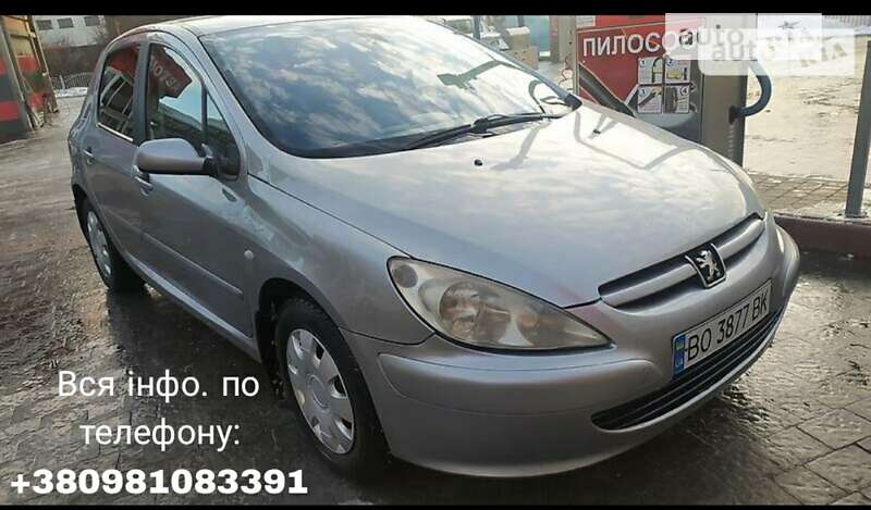 Хетчбек Peugeot 307 2002 в Тернополі