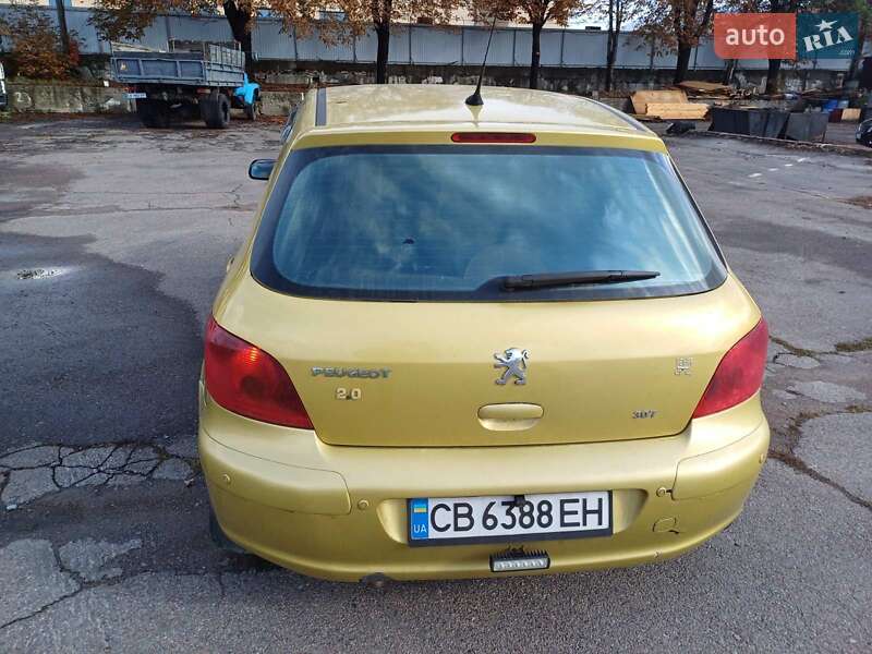 Хэтчбек Peugeot 307 2001 в Чернигове