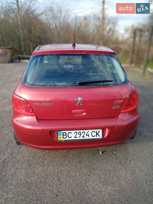Хэтчбек Peugeot 307 2006 в Шептицькому фото 5 Хэтчбек Peugeot 307 2006 в Шептицькому