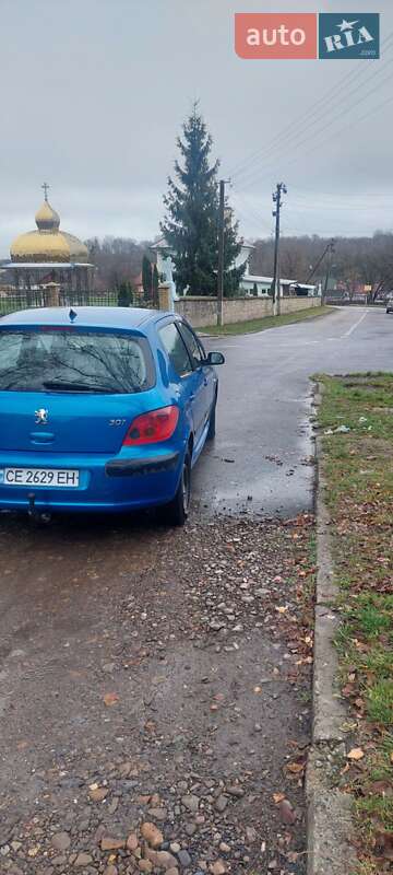 Хэтчбек Peugeot 307 2001 в Заставной