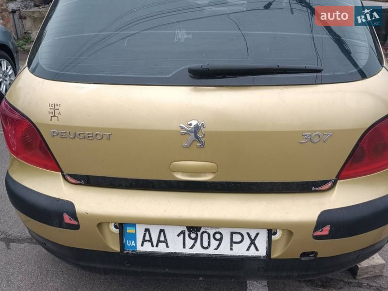 Хэтчбек Peugeot 307 2001 в Киеве фото 2 Хэтчбек Peugeot 307 2001 в Киеве