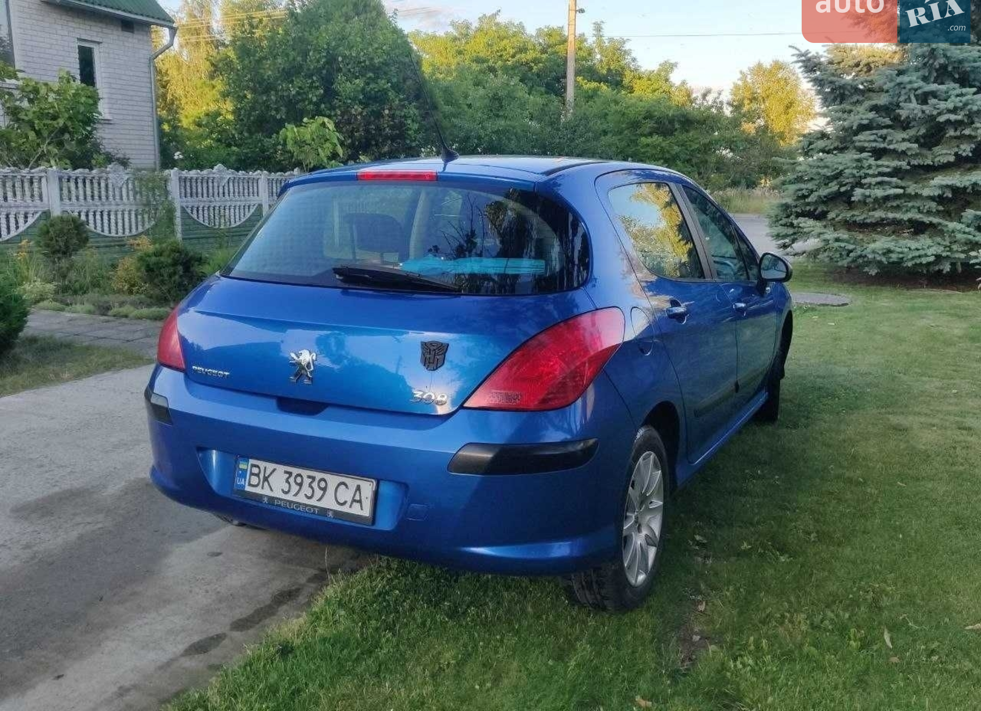 Peugeot 308 2010 VIN VF34C5FWCAS141356 фото оголошення 4 з 5