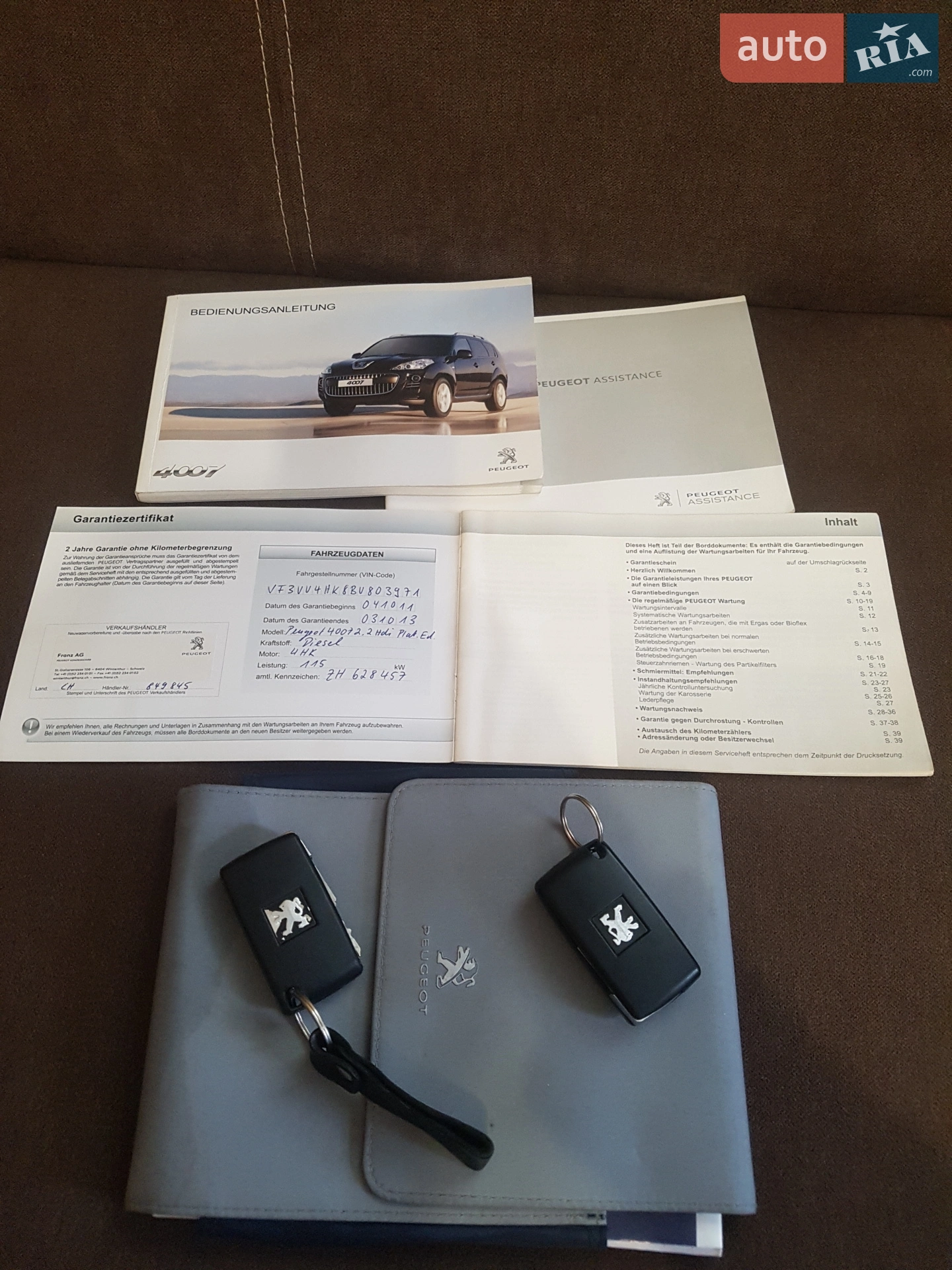 2011 Peugeot 4007 - мініатюра 5