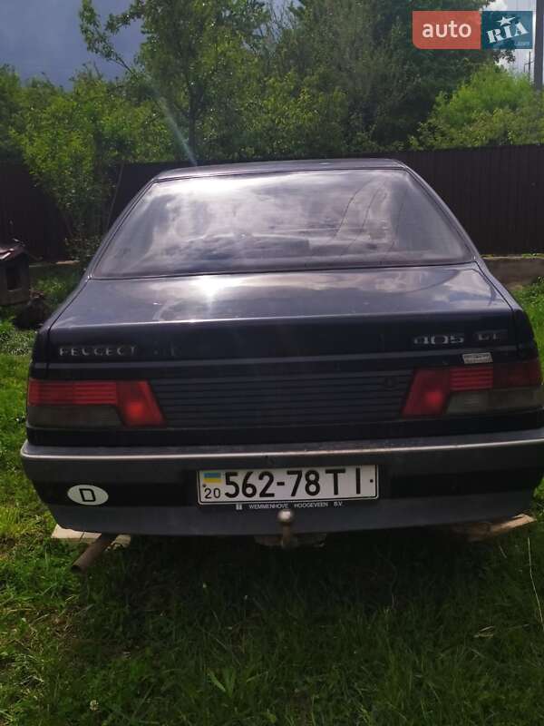 Седан Peugeot 405 1989 в Чернівцях