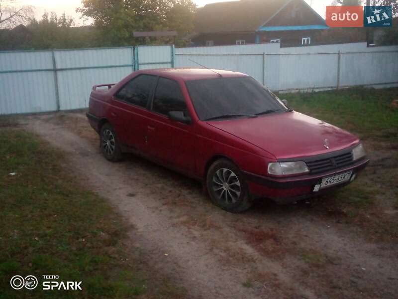 Седан Peugeot 405 1992 в Дубровице