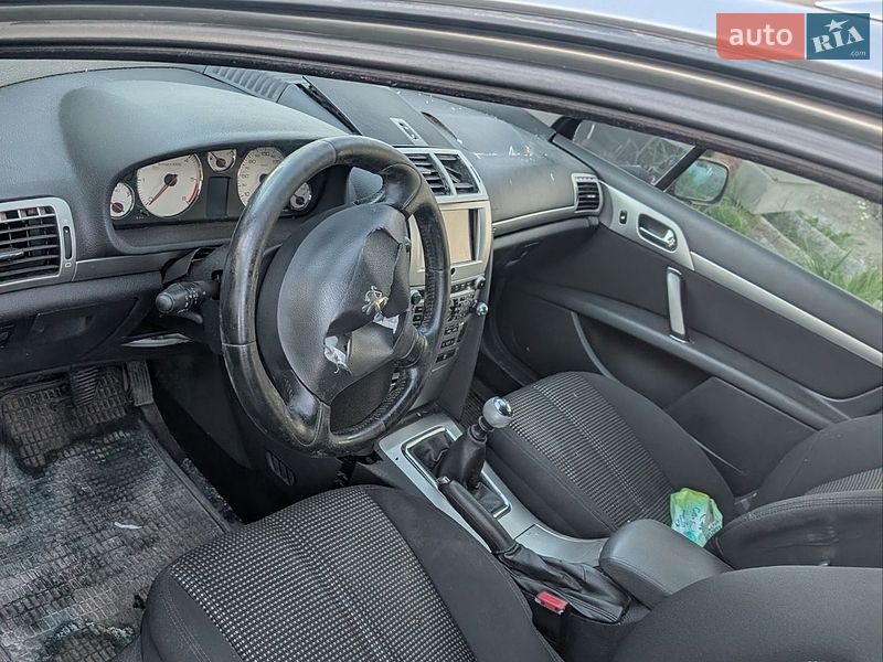 2008 Peugeot 407, VIN VF36ERHRH21721481:plate — фото 1 (autoria)