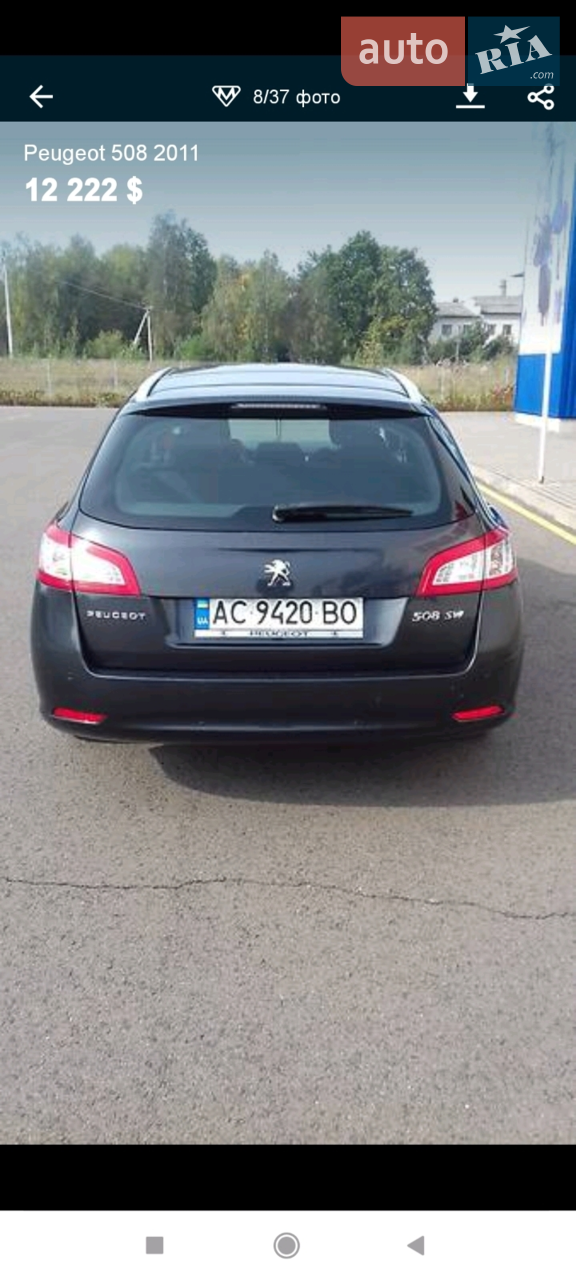 2011 Peugeot 508 - мініатюра 5