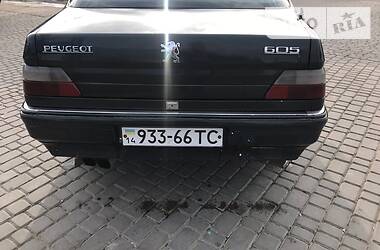 Седан Peugeot 605 1990 в Львове