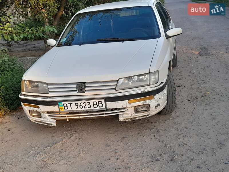 Седан Peugeot 605 1991 в Херсоні