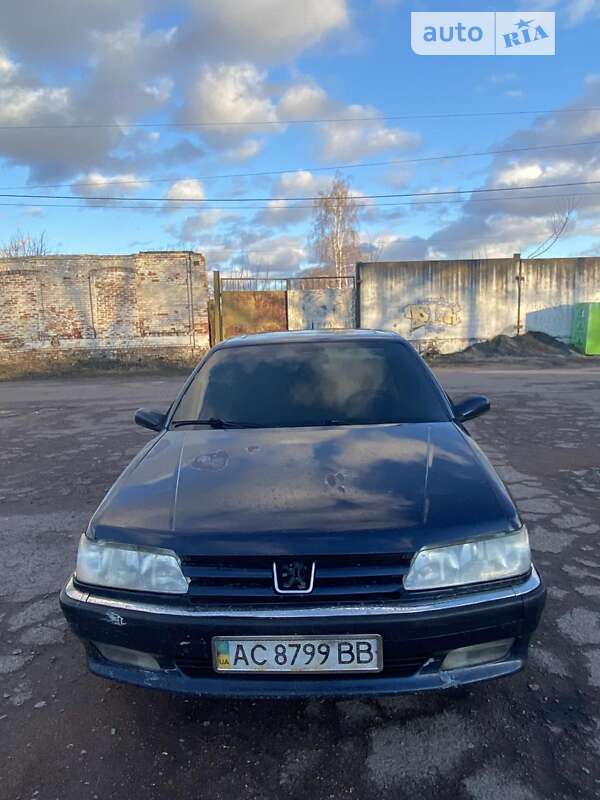 Седан Peugeot 605 1991 в Миргороді