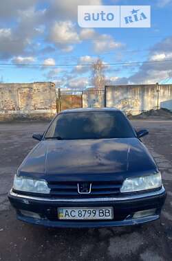 Седан Peugeot 605 1991 в Миргороде